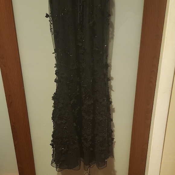 Oh Polly Black Sequin Maxi Dress - Picture 11 of 15